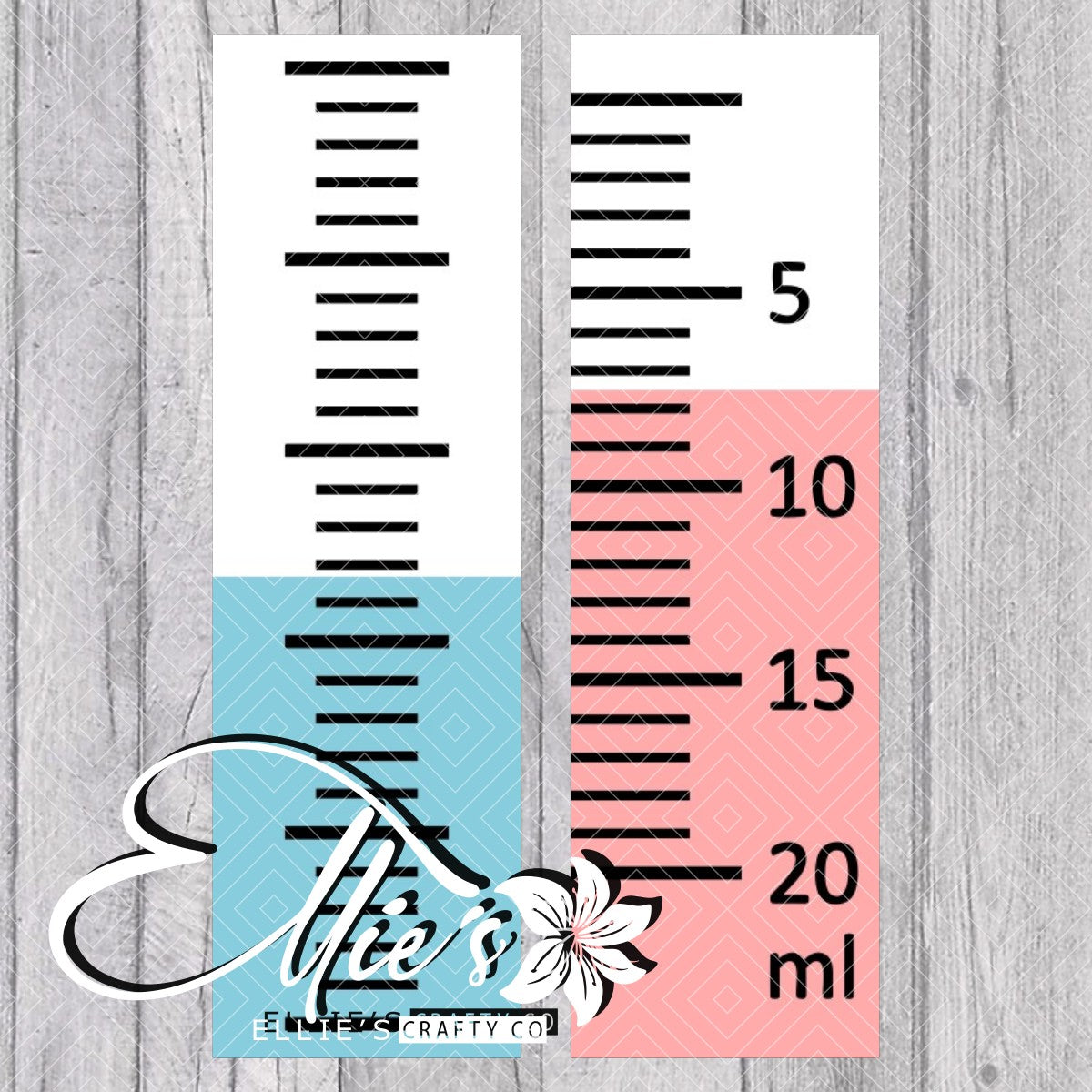 Syringe Shot Pen Template