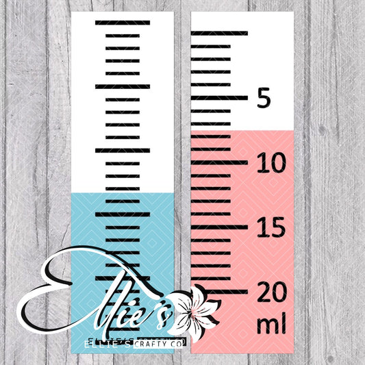 Syringe Shot Pen Template