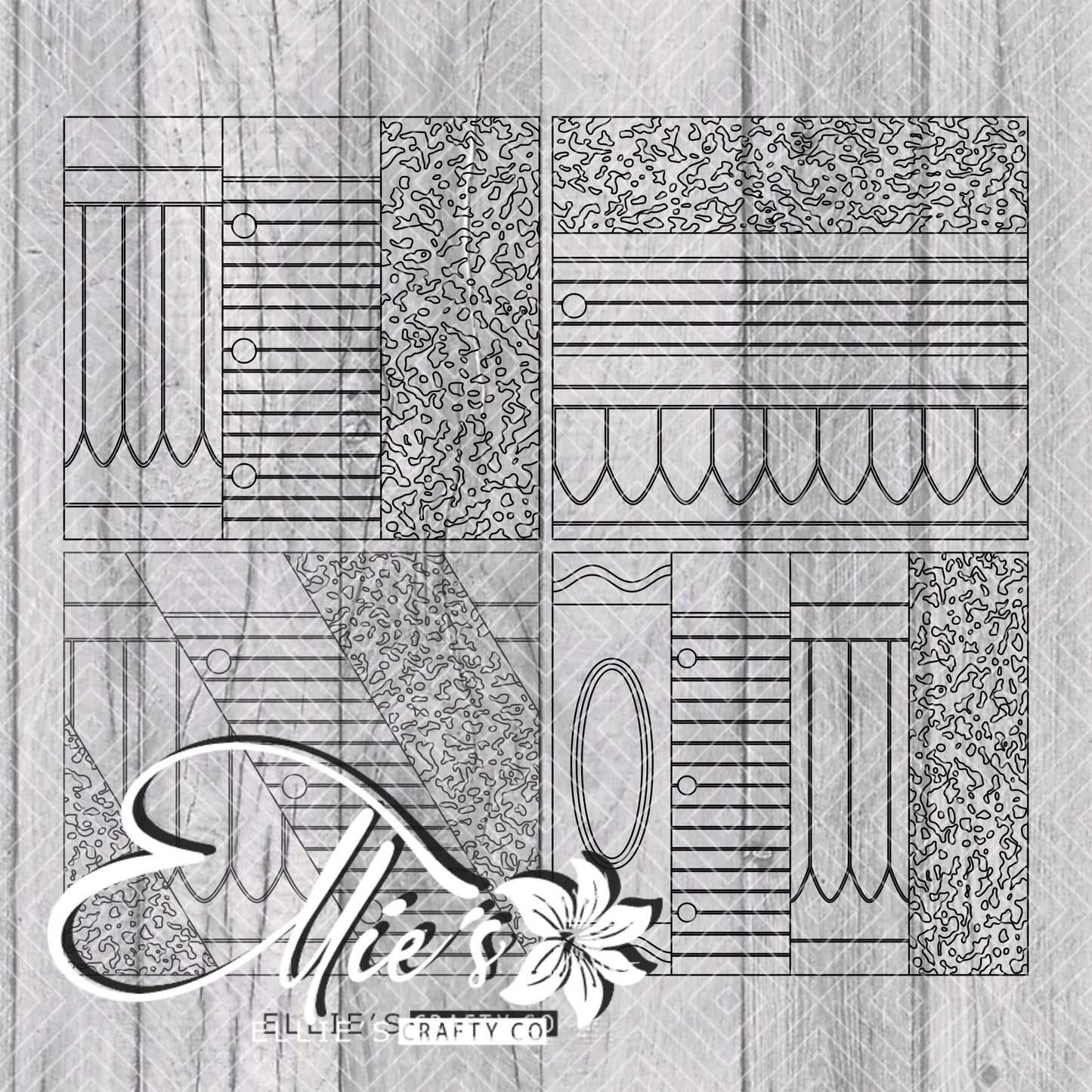 Teacher Split Template for Straight Tumblers