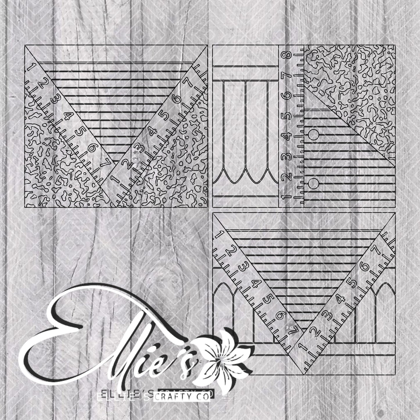 Teacher V Split Template for Straight Tumblers