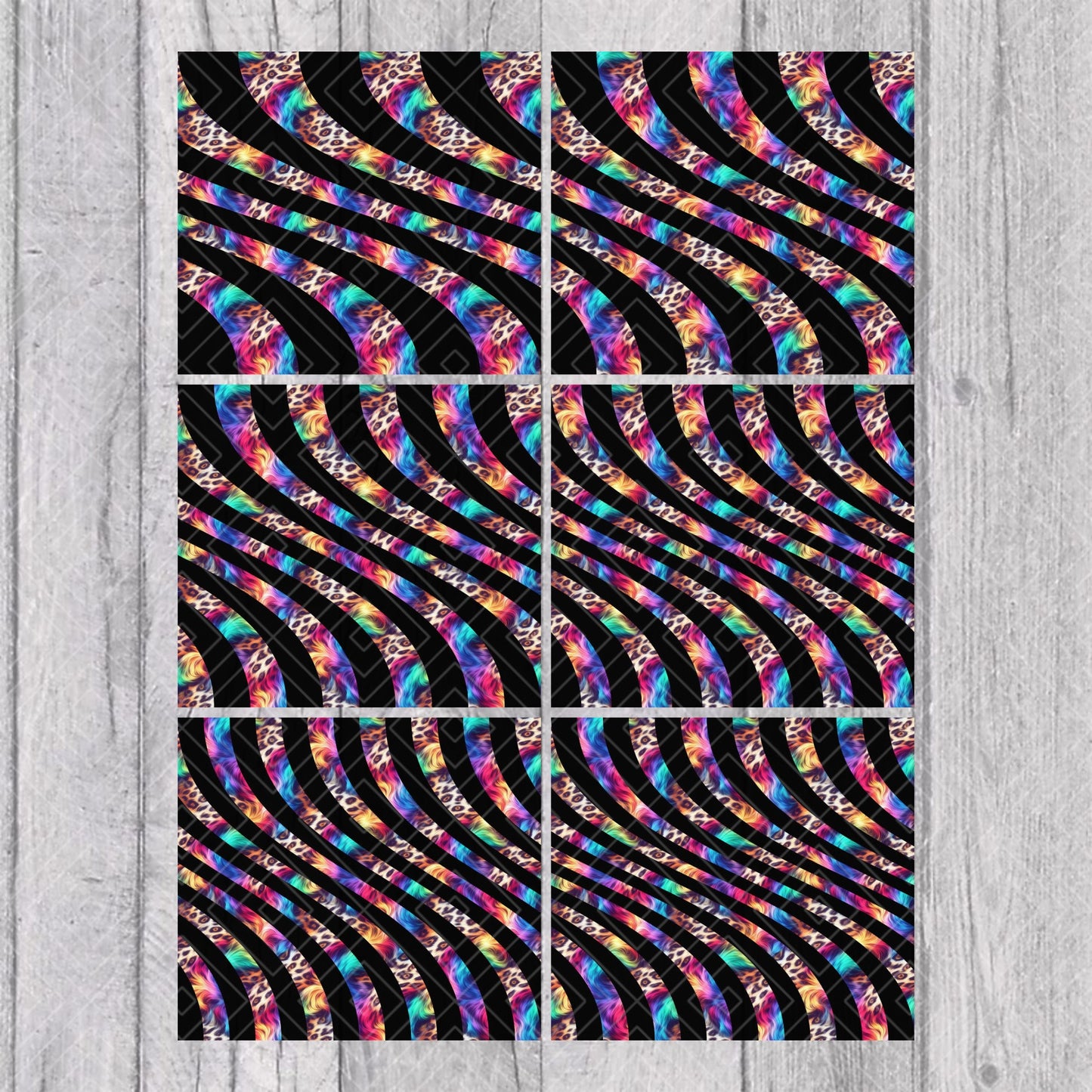 Twisted Template for Straight Tumblers