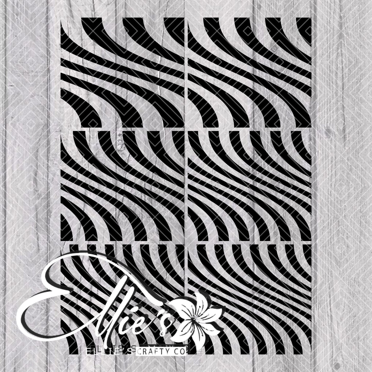 Twisted Template for Straight Tumblers