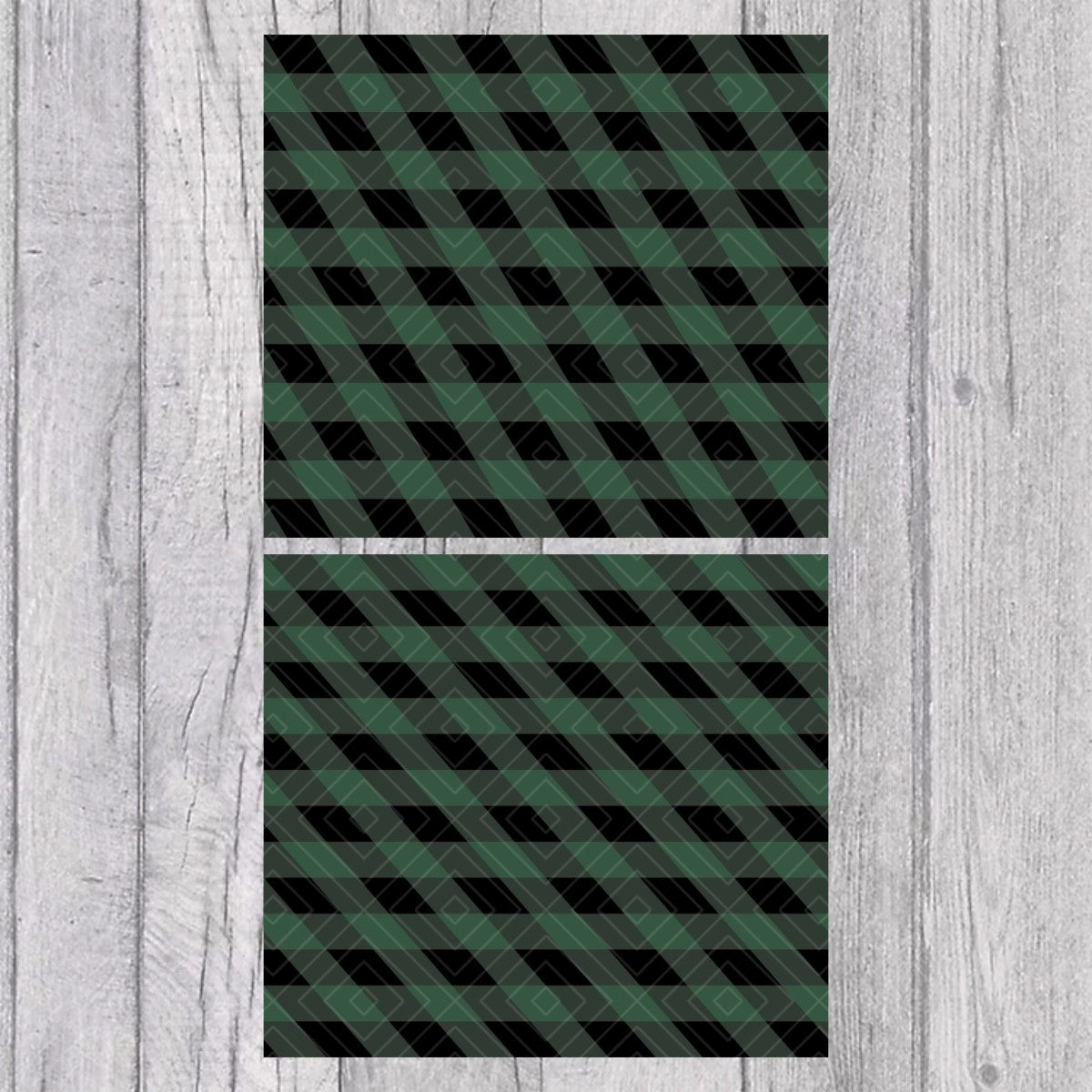 Twisted Plaid Checkered V2 Template for Straight Tumblers