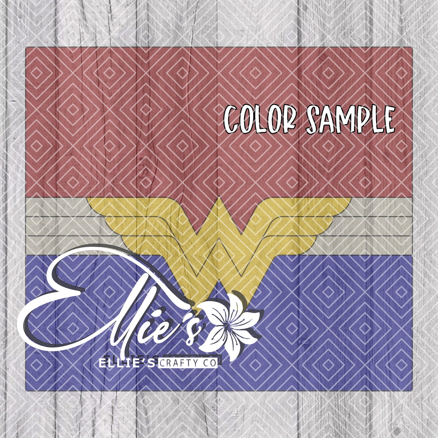 Wonder Woman Templates for Straight Tumblers