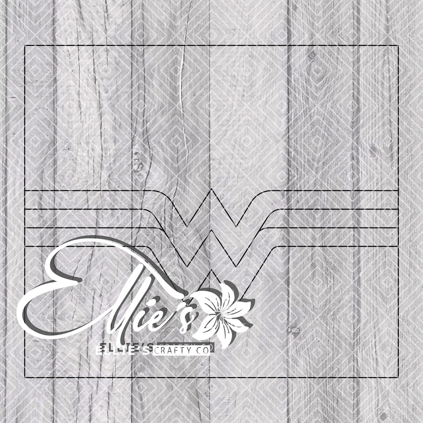 Wonder Woman Templates for Straight Tumblers