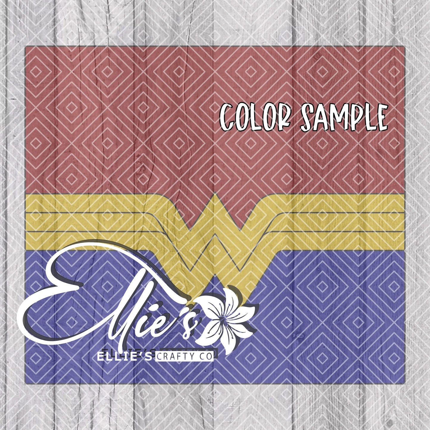 Wonder Woman Templates for Straight Tumblers