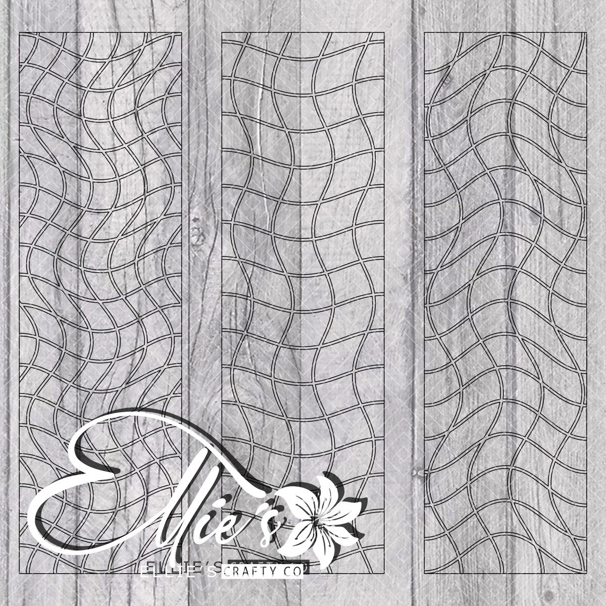Warp Checkered Pen Template