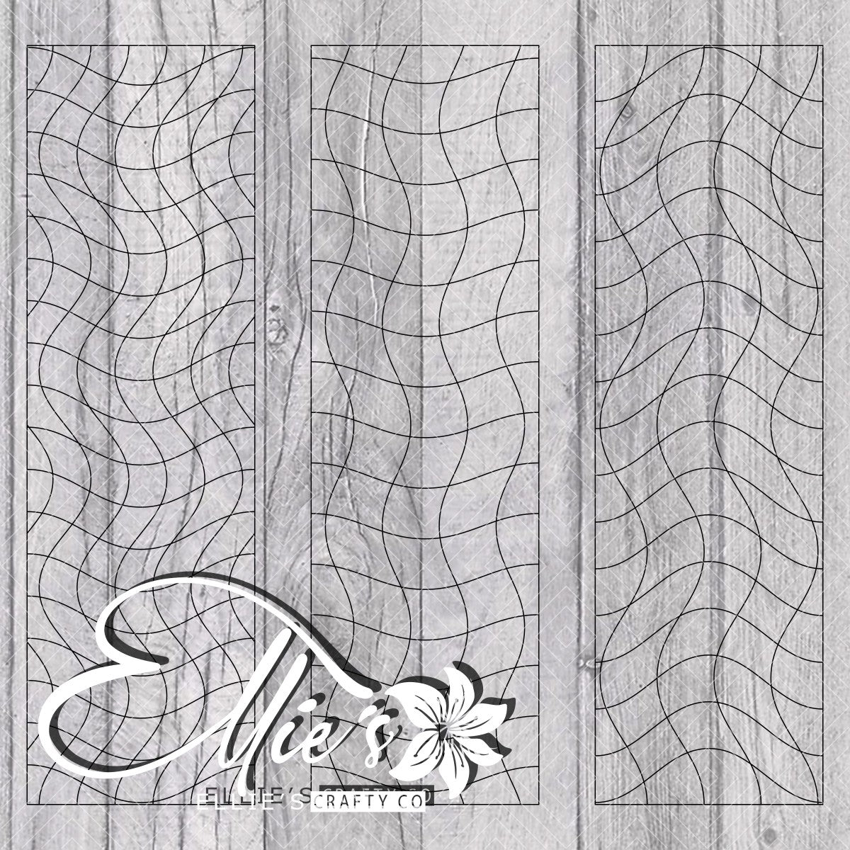 Warp Checkered Pen Template