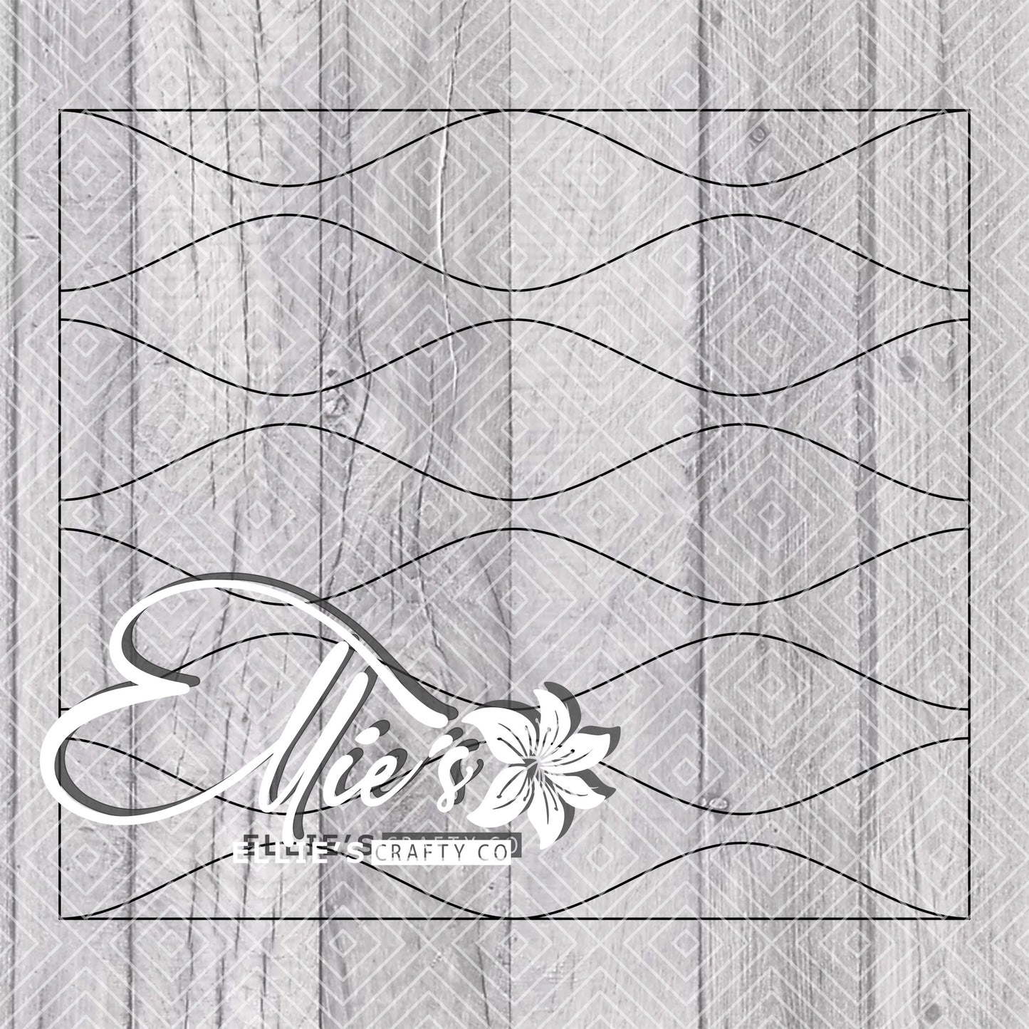 Hourglass Split Collection Template for Straight Tumblers