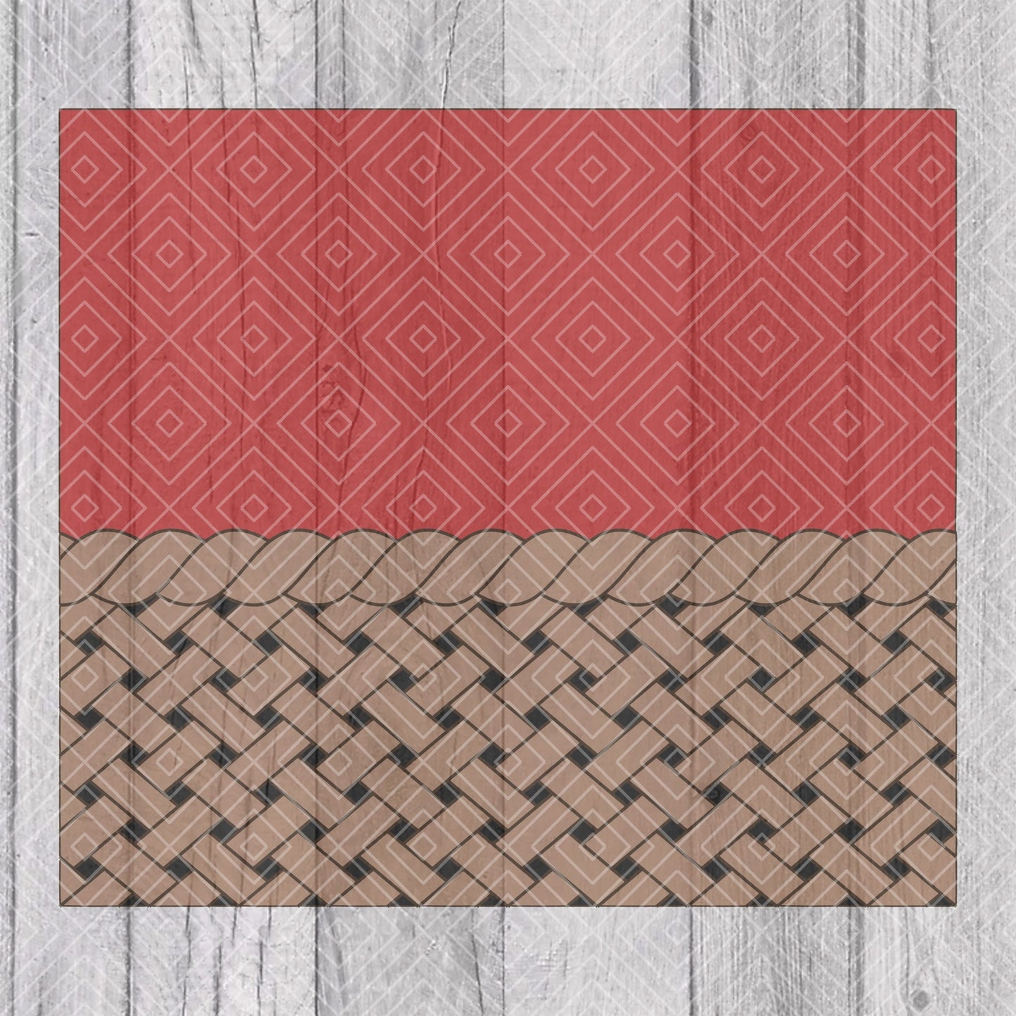 Picnic V1 Template for Straight Tumblers