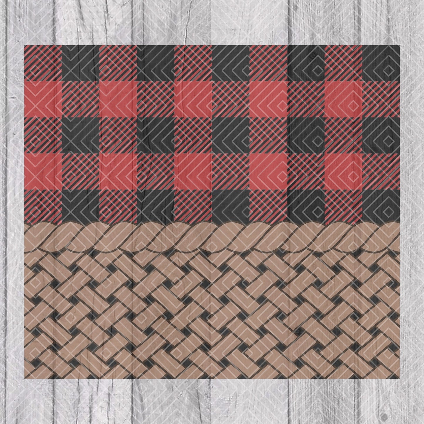 Picnic V1 Template for Straight Tumblers