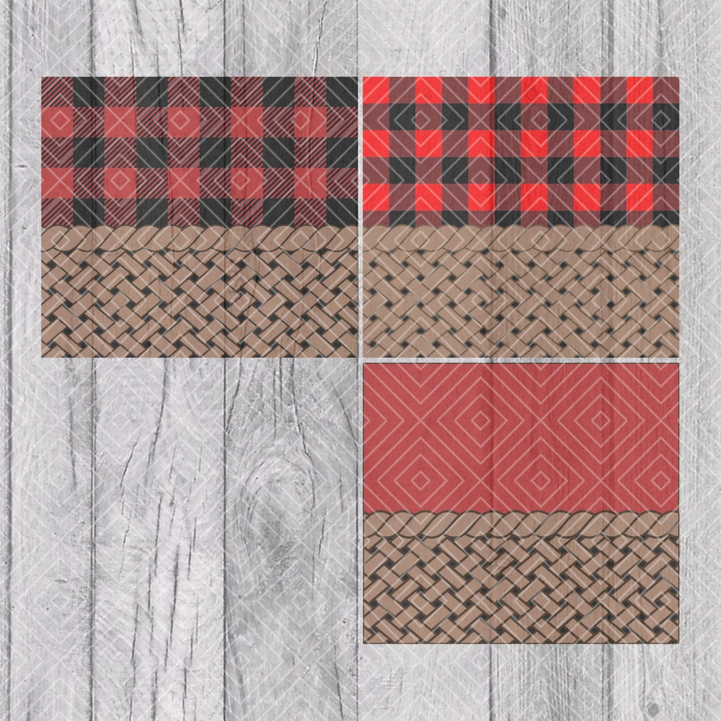 Picnic V1 Template for Straight Tumblers