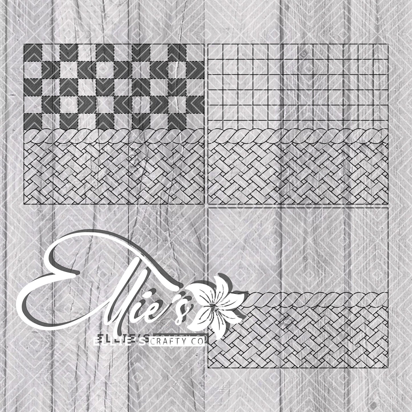 Picnic V1 Template for Straight Tumblers
