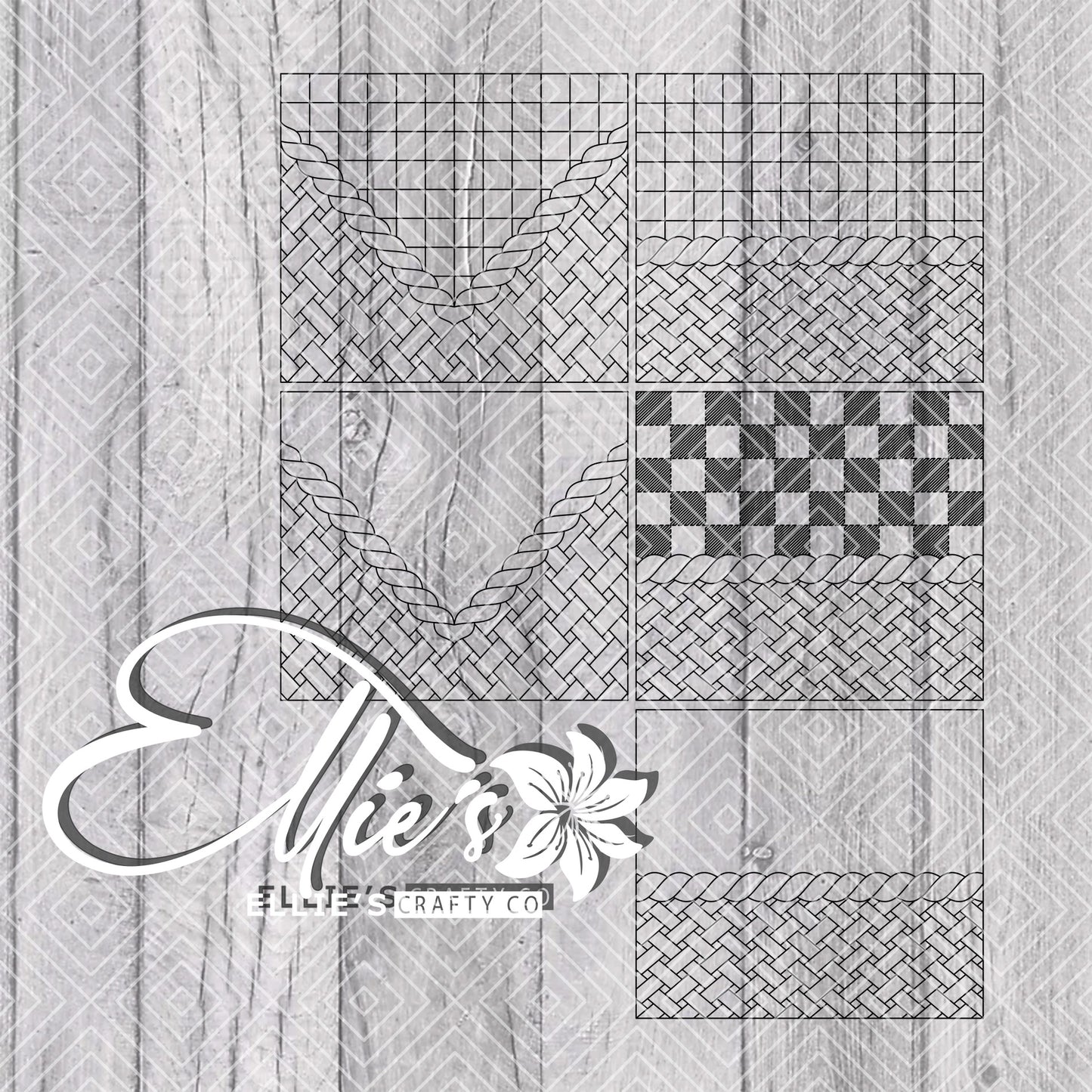 Picnic Collection V1 & V2 Template for Straight Tumblers