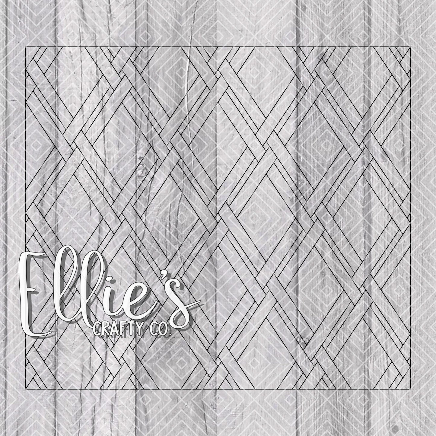 Weaved Argyle Collection Template for Straight Tumblers V1