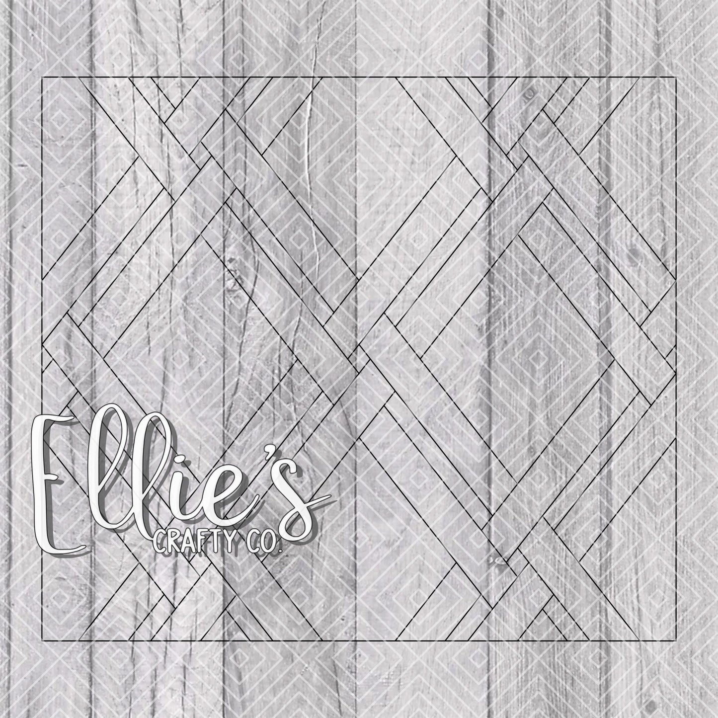 Weaved Argyle Collection Template for Straight Tumblers V1
