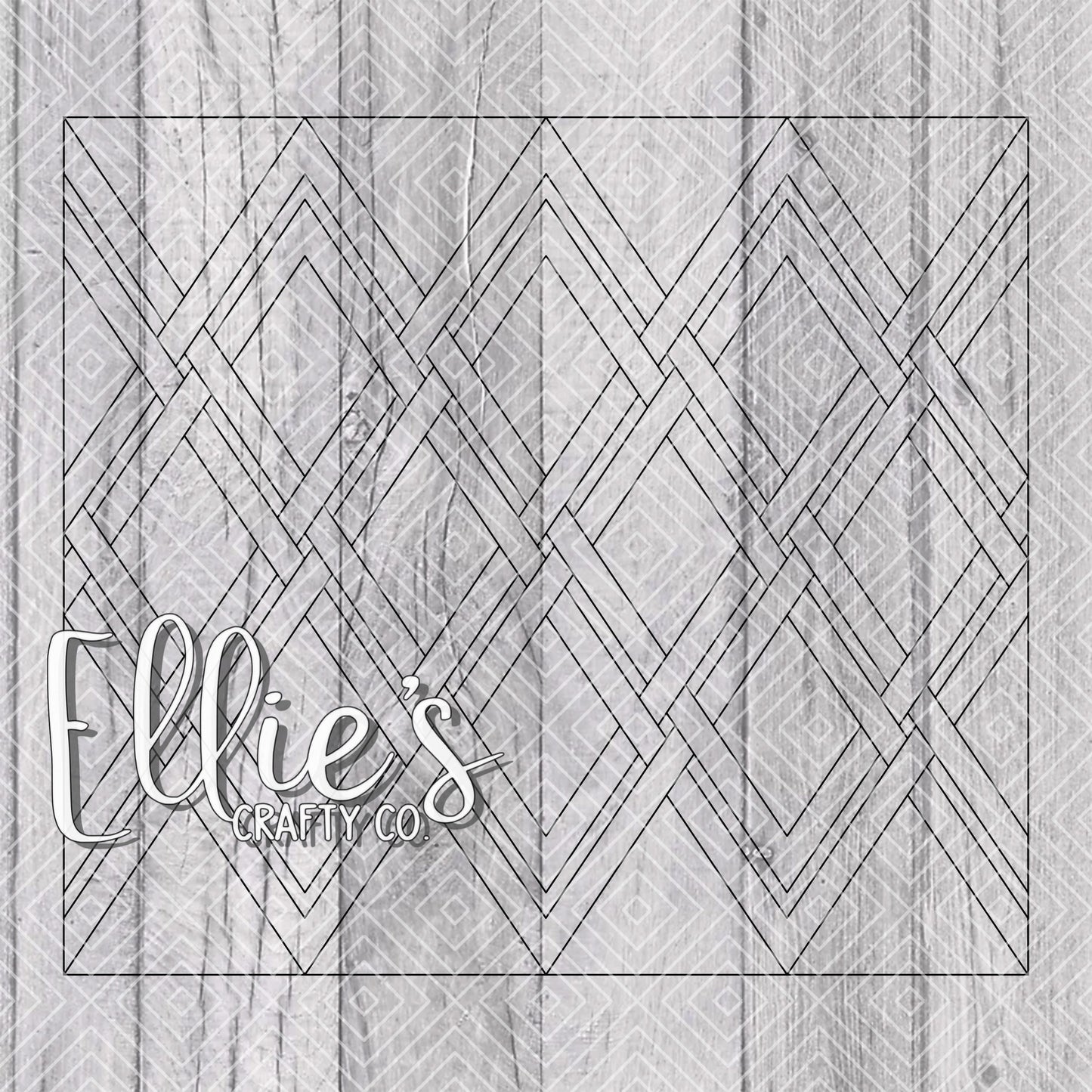 Weaved Argyle Collection Template for Straight Tumblers V1