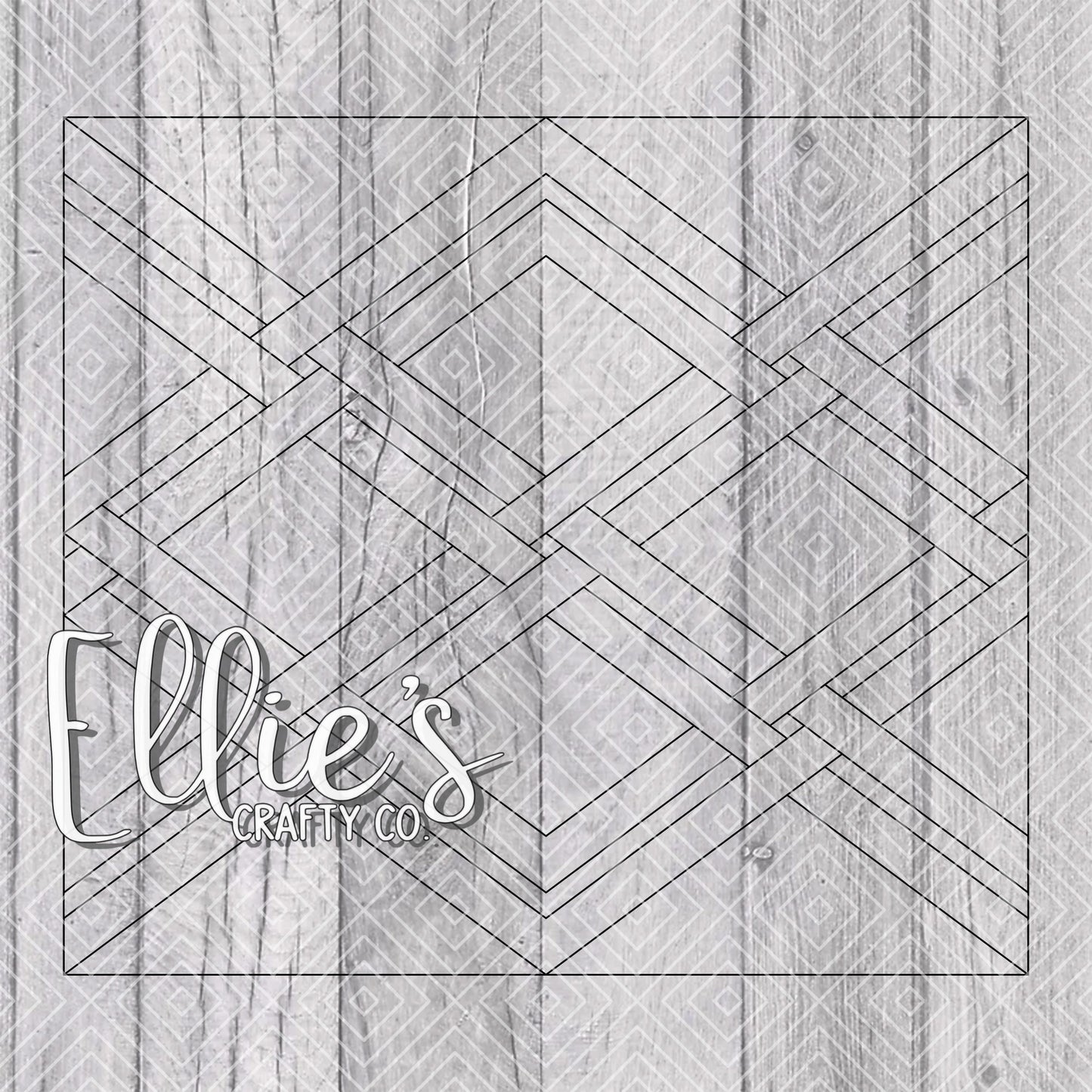 Weaved Argyle Collection Template for Straight Tumblers V1