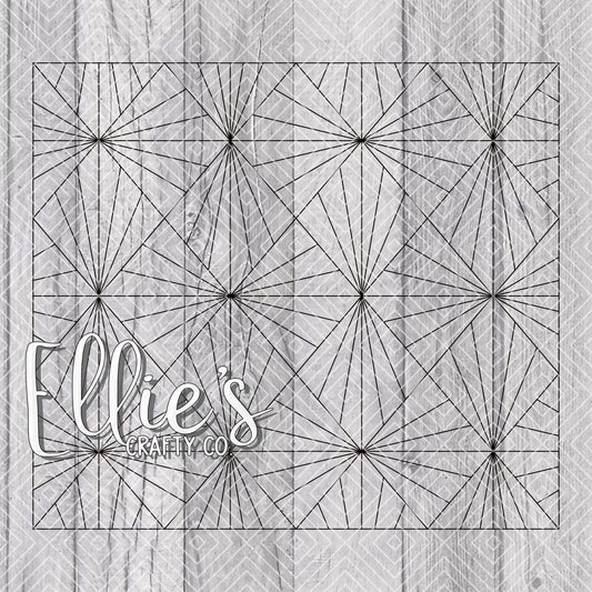 Art Deco V2 Template for Straight Tumblers