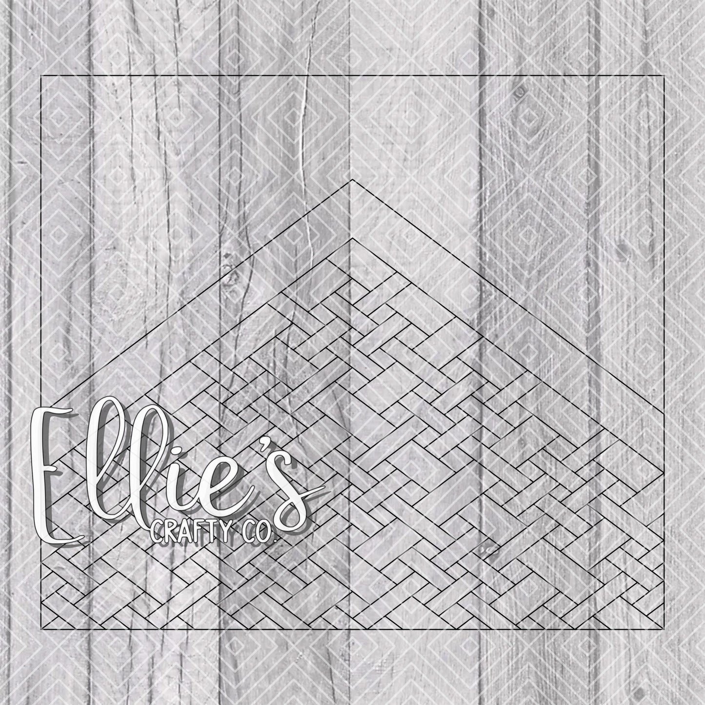 Basket Weave Spilt Collection V2 Template for Straight Tumblers