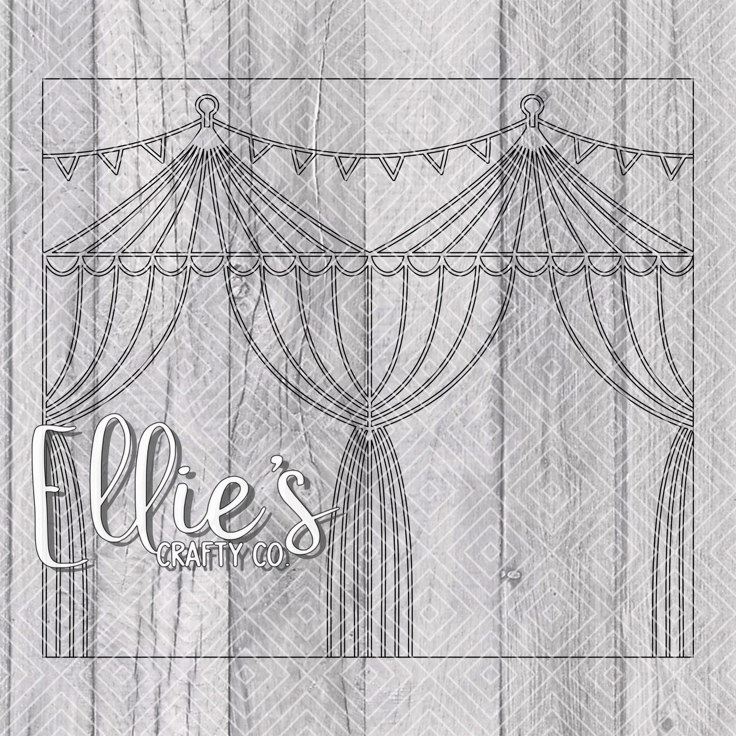 Circus Template for Straight Tumblers