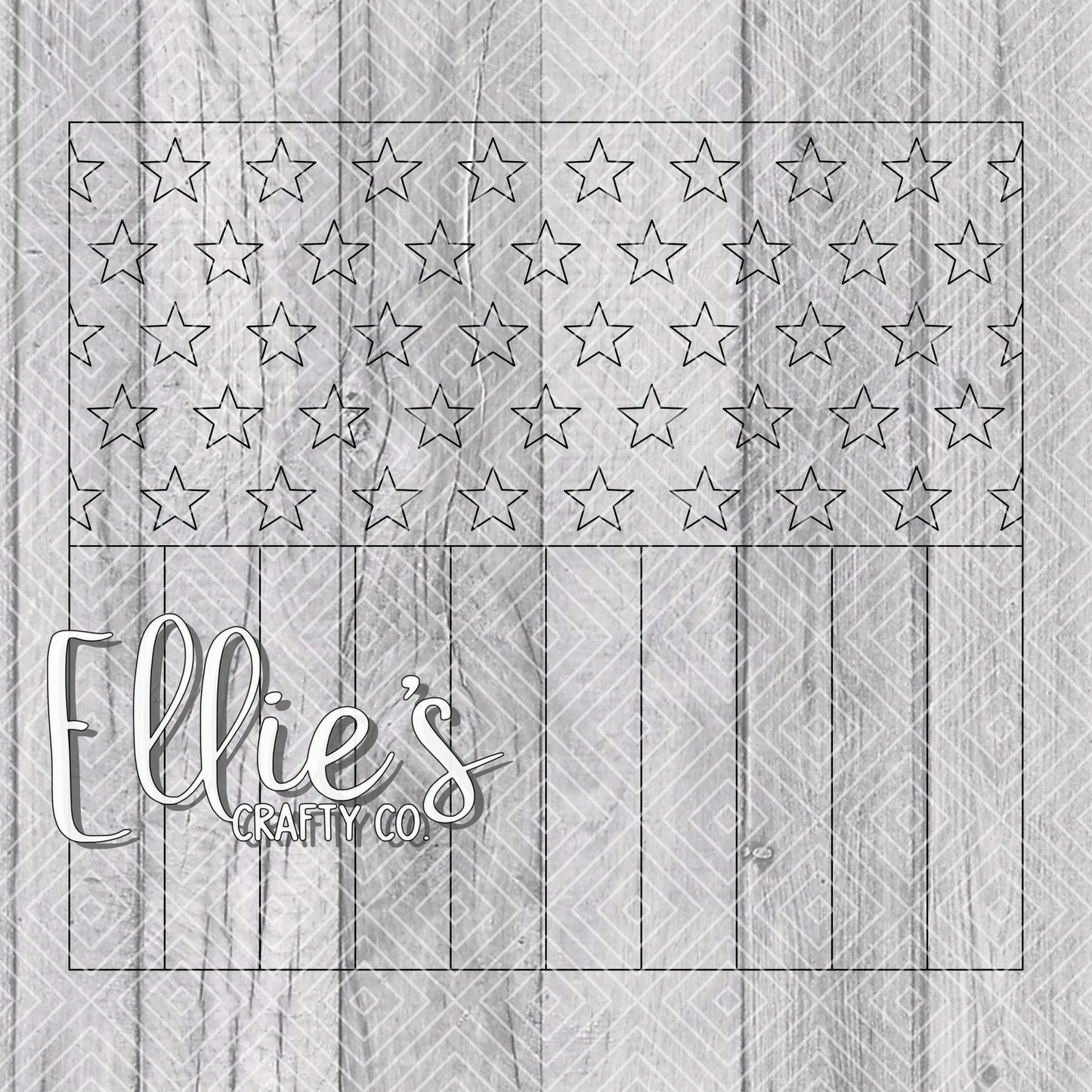 USA Flag Collection 2022 Templates for Straight Tumblers