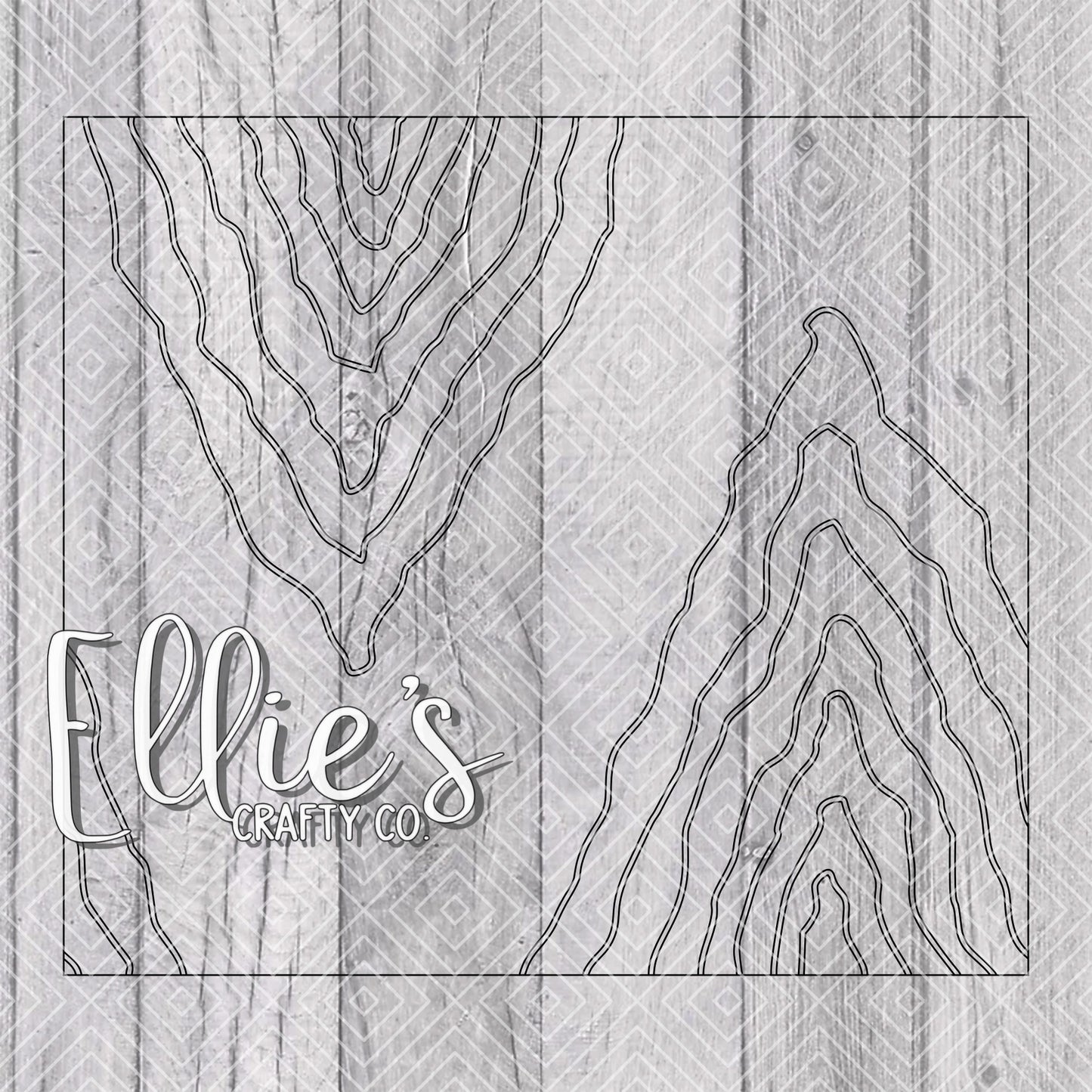 Geode Collection Template for Straight Tumblers