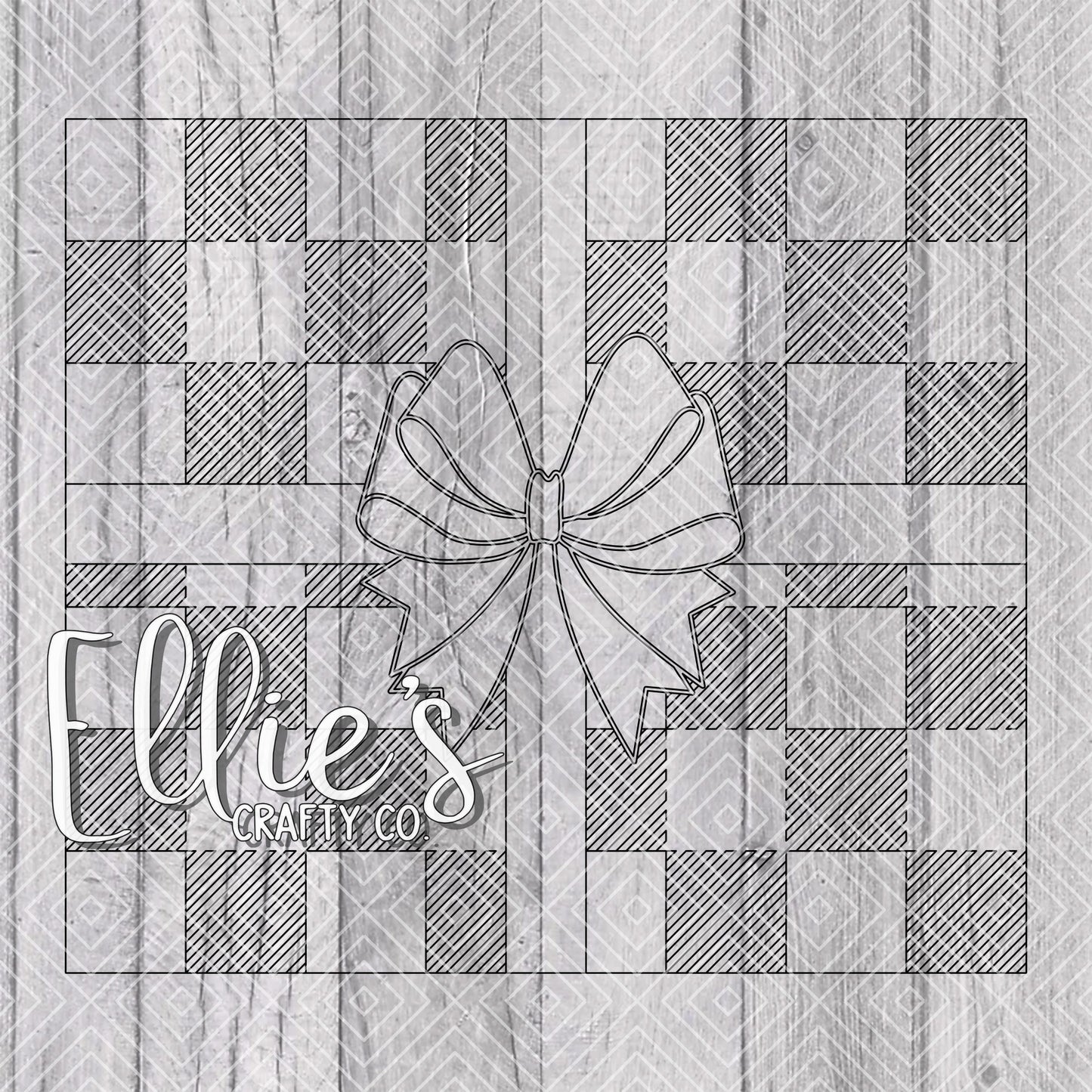 Christmas Gifts Burst Template for Straight Tumblers