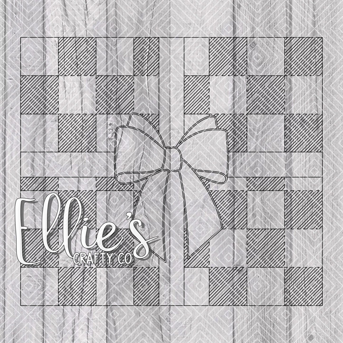 Christmas Gifts Burst Template for Straight Tumblers