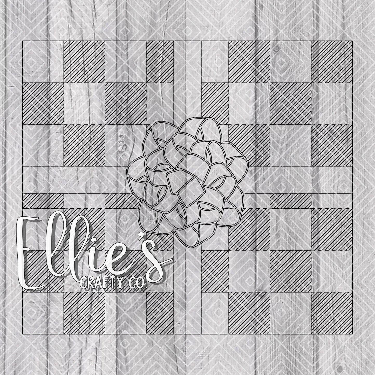 Christmas Gifts Burst Template for Straight Tumblers