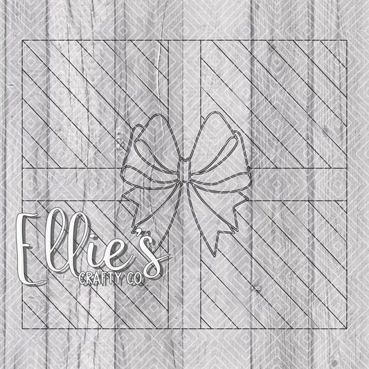 Christmas Gifts Burst Template for Straight Tumblers