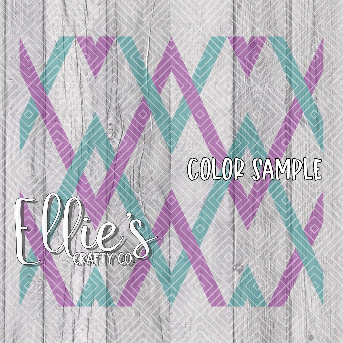 Linked Diamonds Collection Template for Straight Tumblers V2