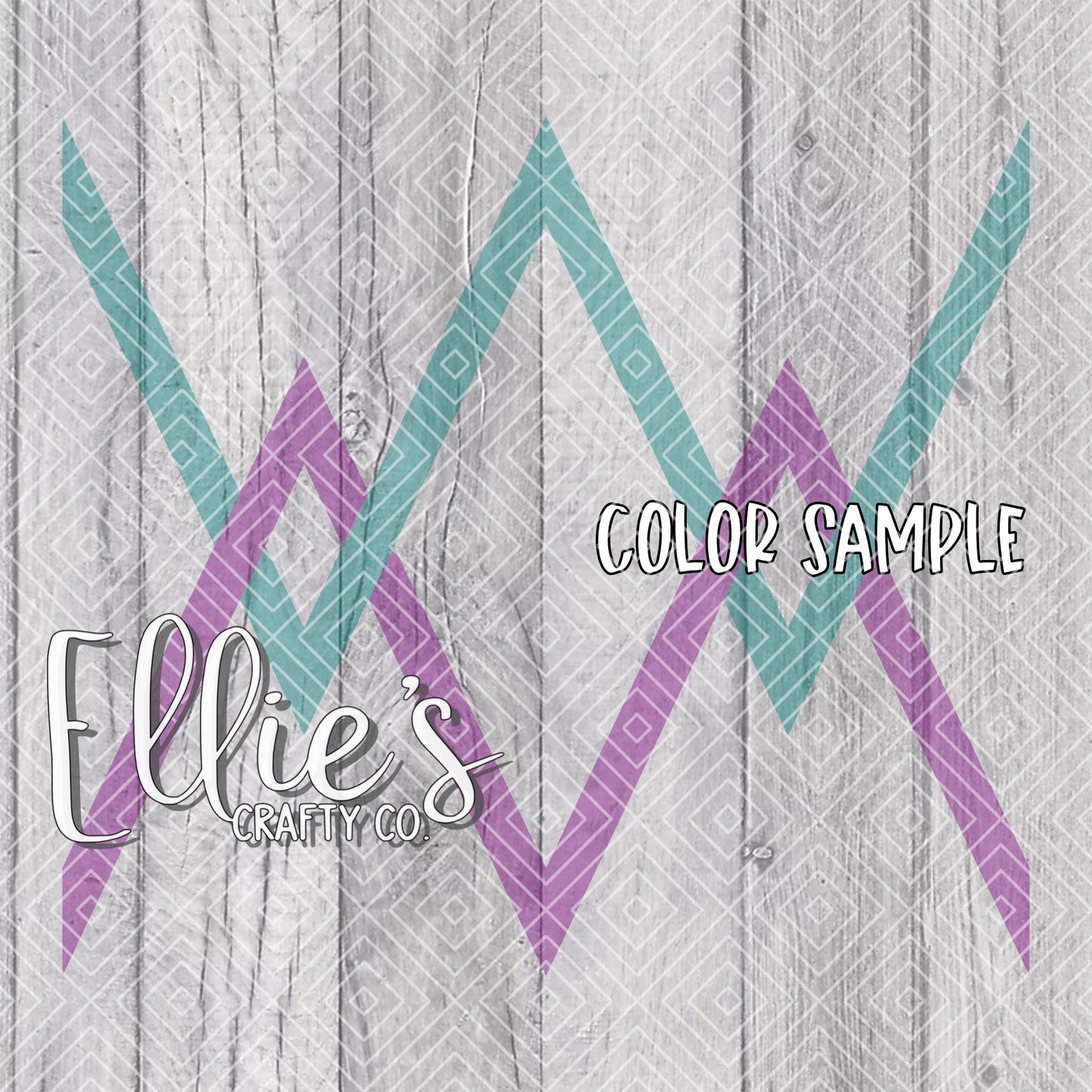 Linked Diamonds Collection Template for Straight Tumblers V2