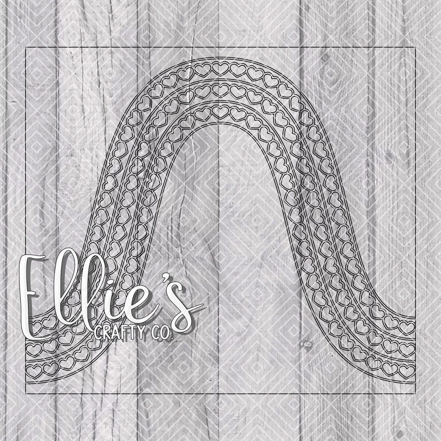 Love Wave Bouji Valentines Template for Straight Tumblers
