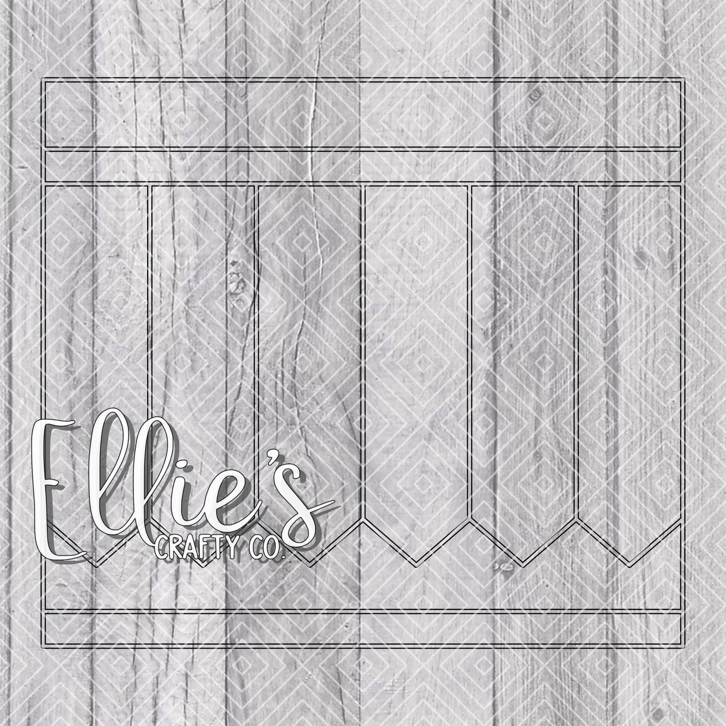 Pencil Template for Straight Tumblers