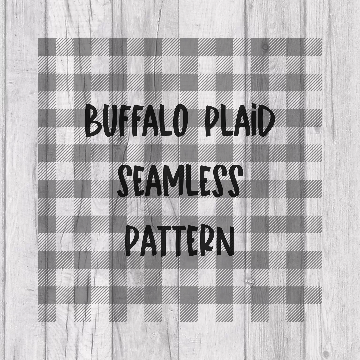 Buffalo Plaid Seamless Pattern PNG, SVG and Studio3 Files