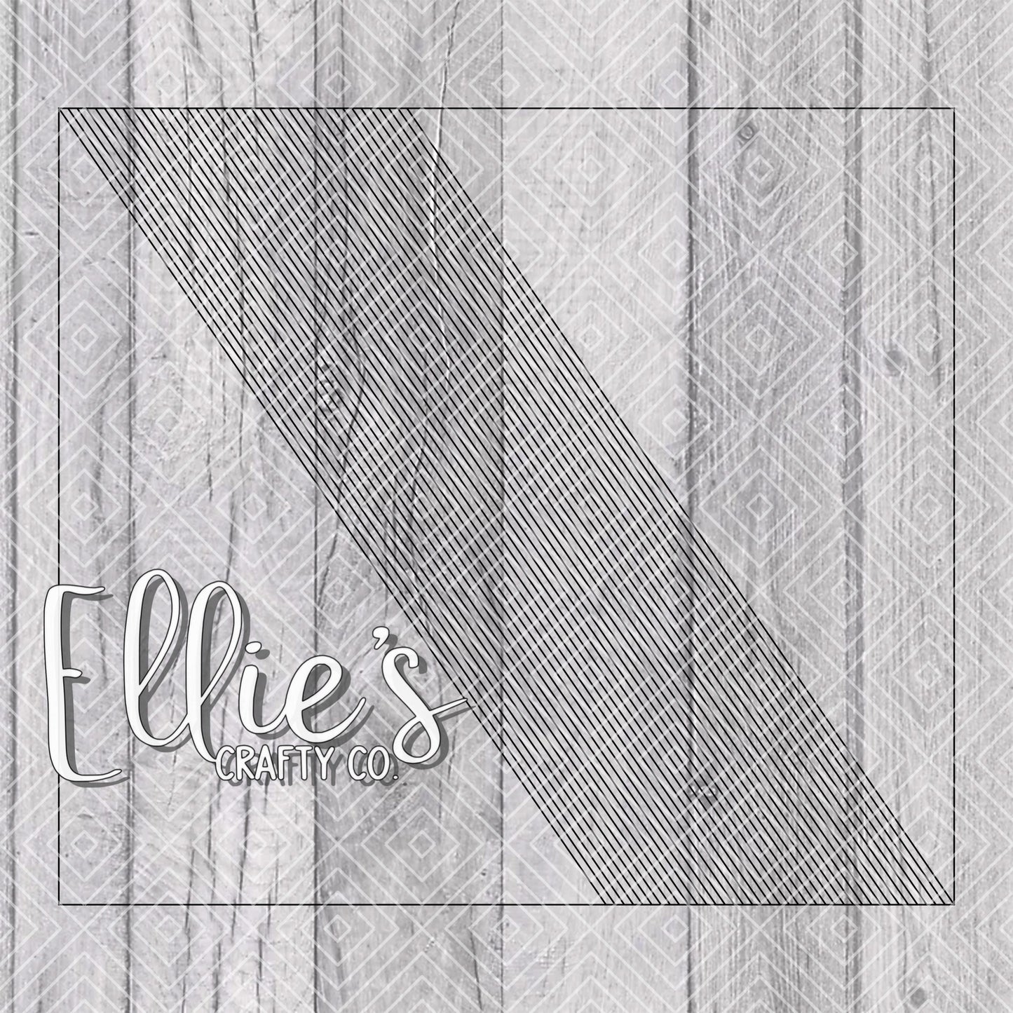 Sarape Template for Straight Tumblers