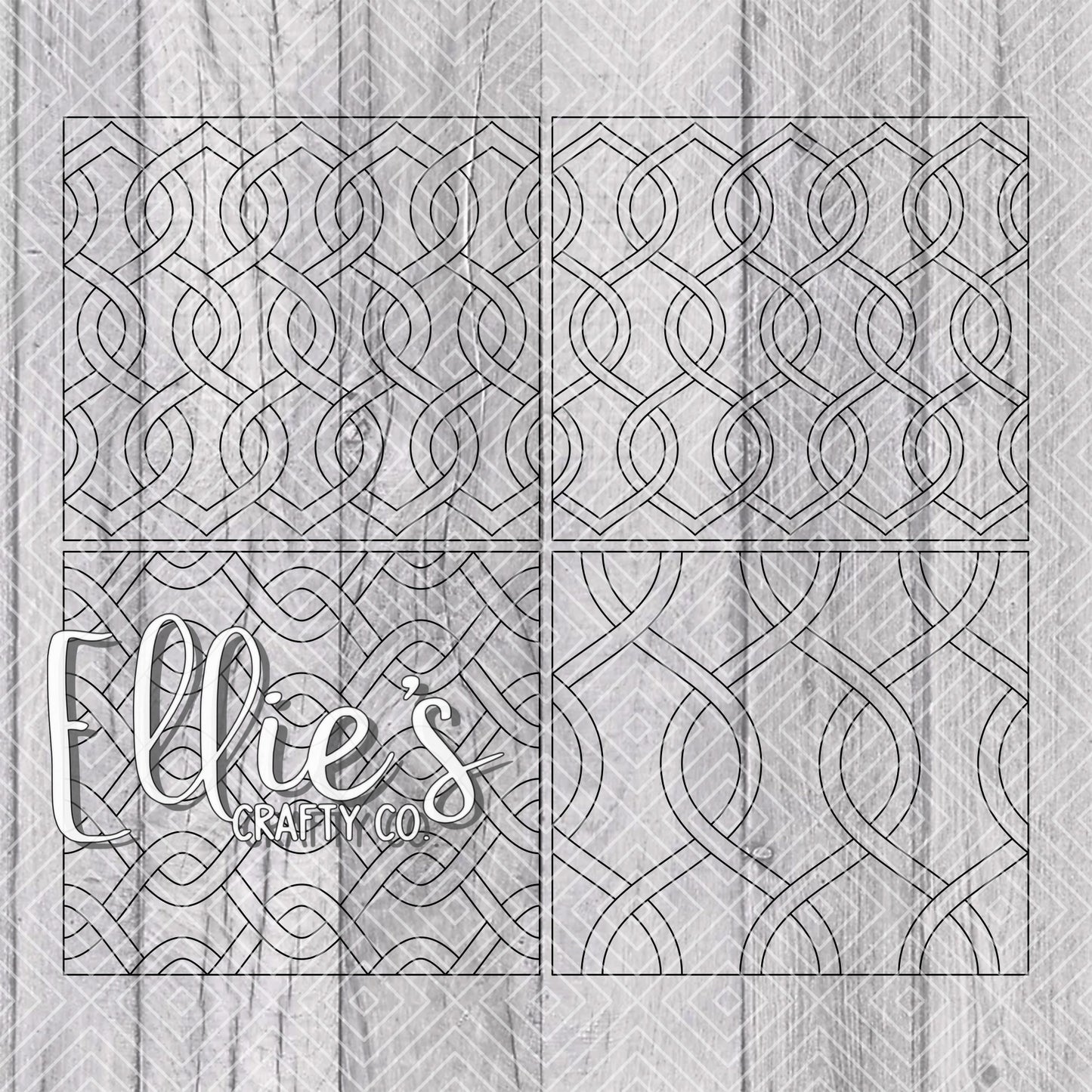 Tangled Collection Template for Straight Tumblers