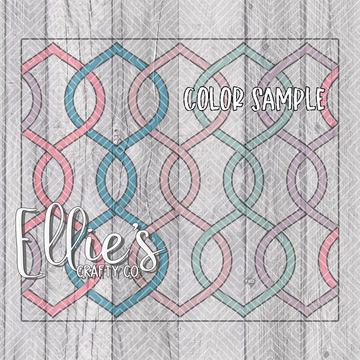 Tangled Collection Template for Straight Tumblers