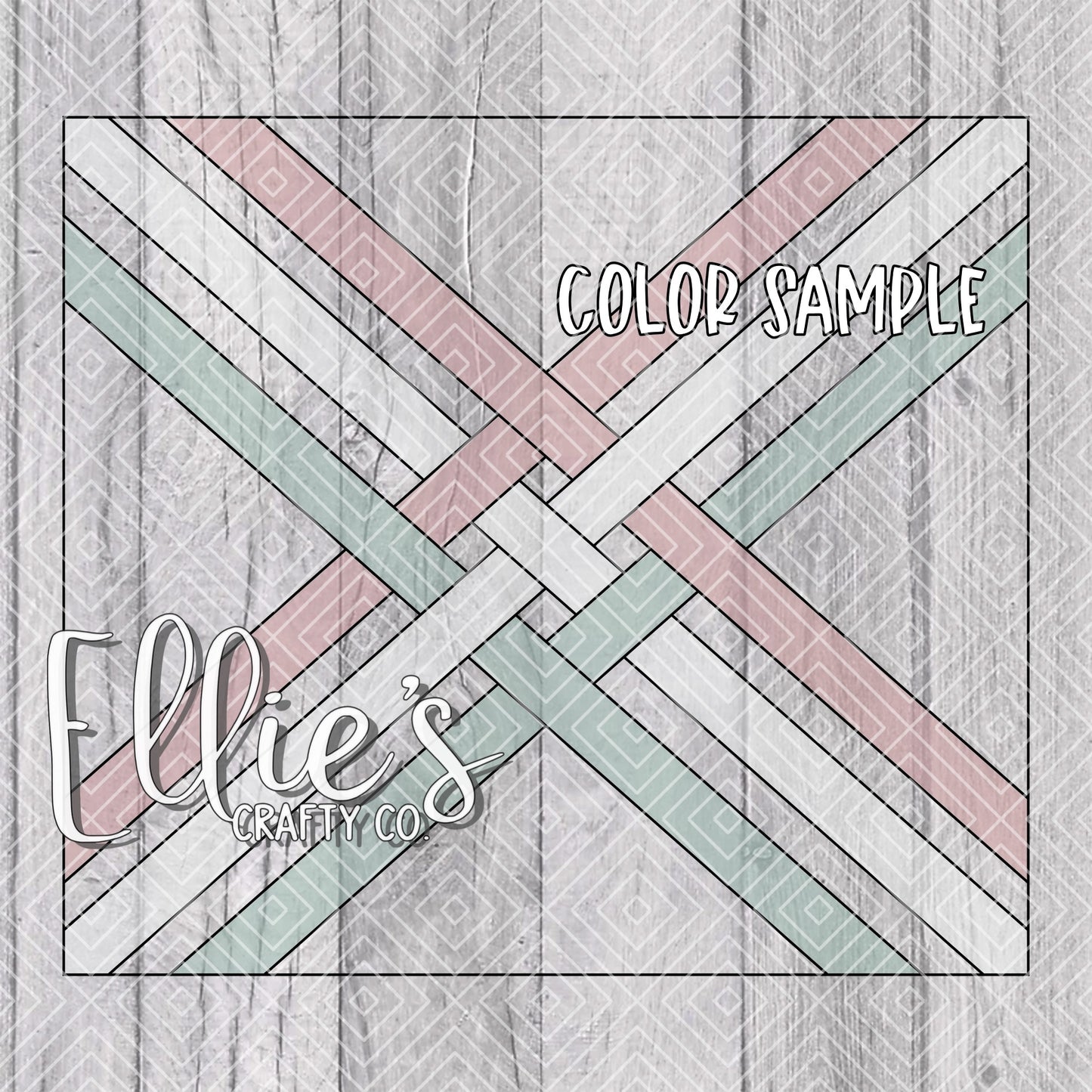 Weaved Bouji X Collection Template for Straight Tumblers