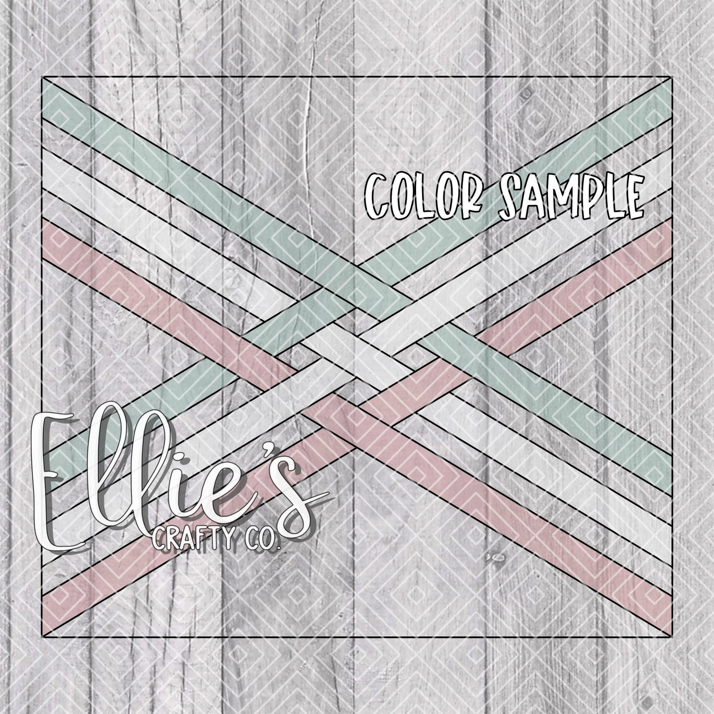 Weaved Bouji X Collection Template for Straight Tumblers