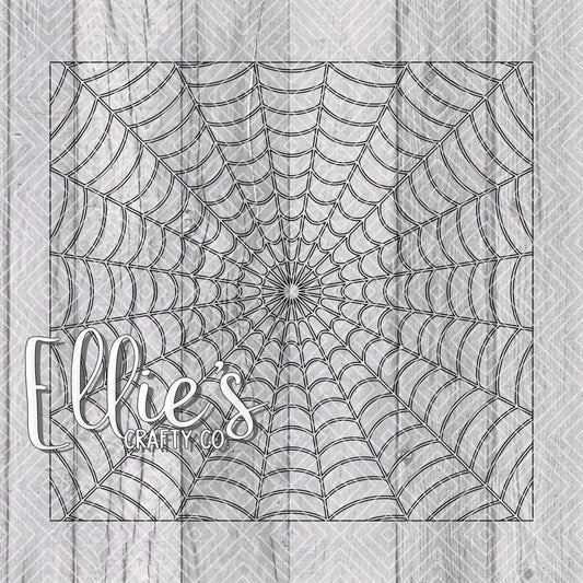 Spider Web Burst Template for 30oz Skinny Straight Tumblers