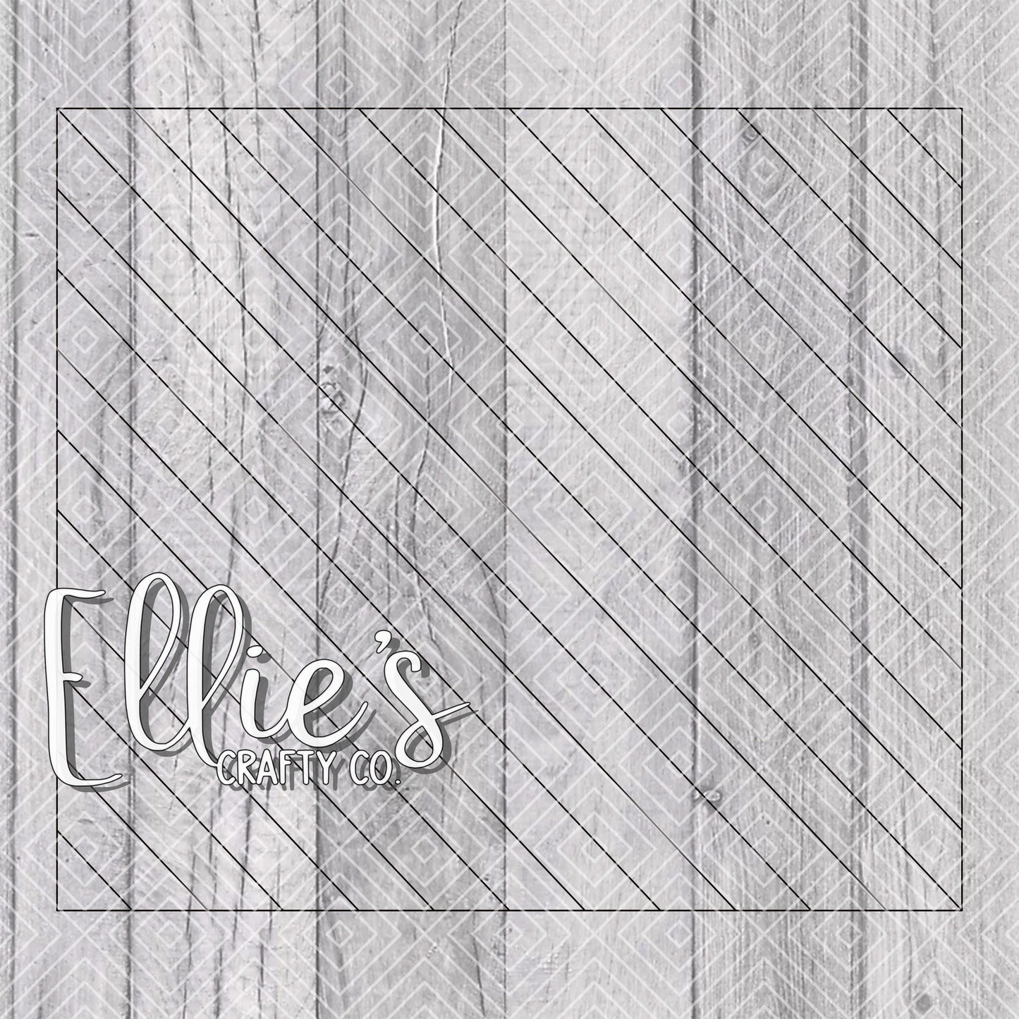 Candy Stripes Template for Straight Tumblers