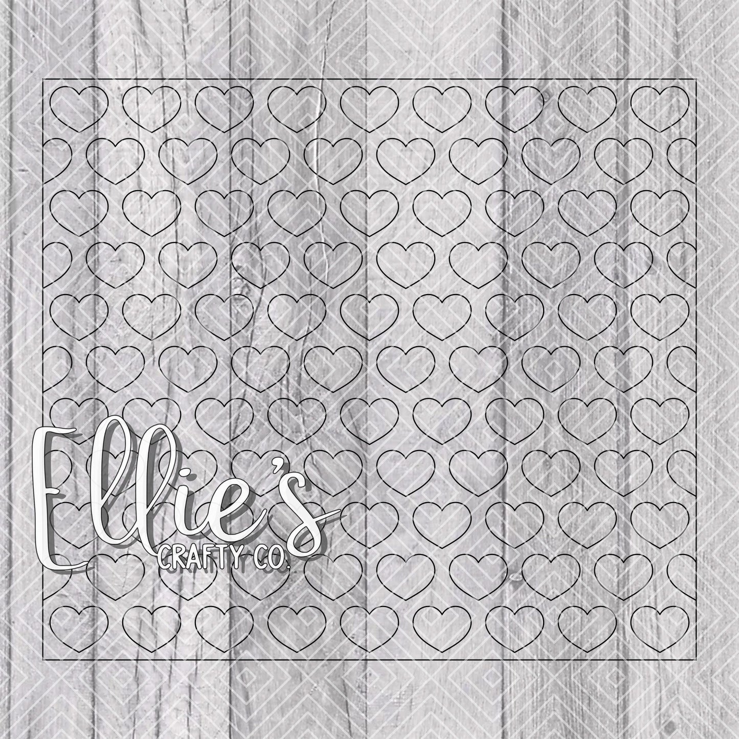 Love Stipes Valentines Template for Straight TumblersV2