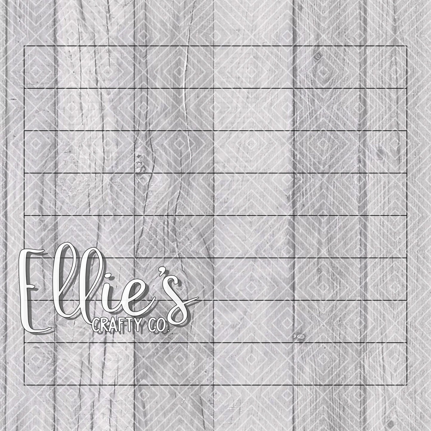 Stripes Template for Straight Tumblers