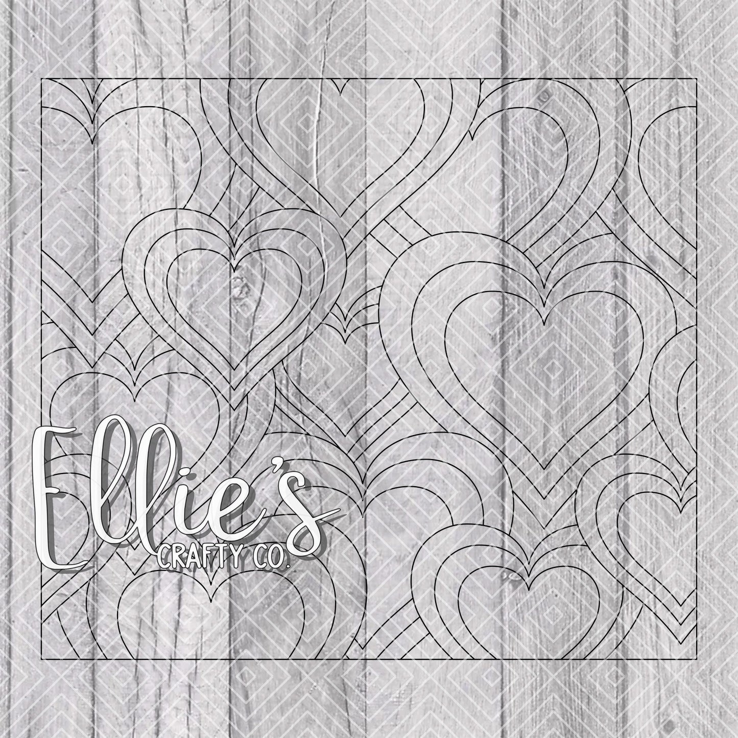 Sweetheart Valentines Template for Straight Tumblers