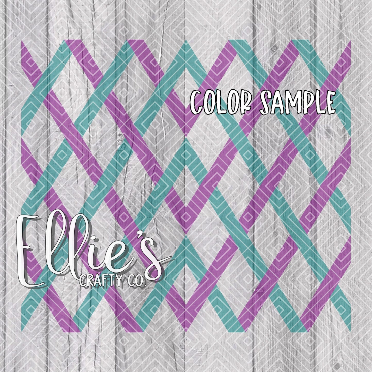 Weaved Argyle Collection Template for Straight Tumblers V2