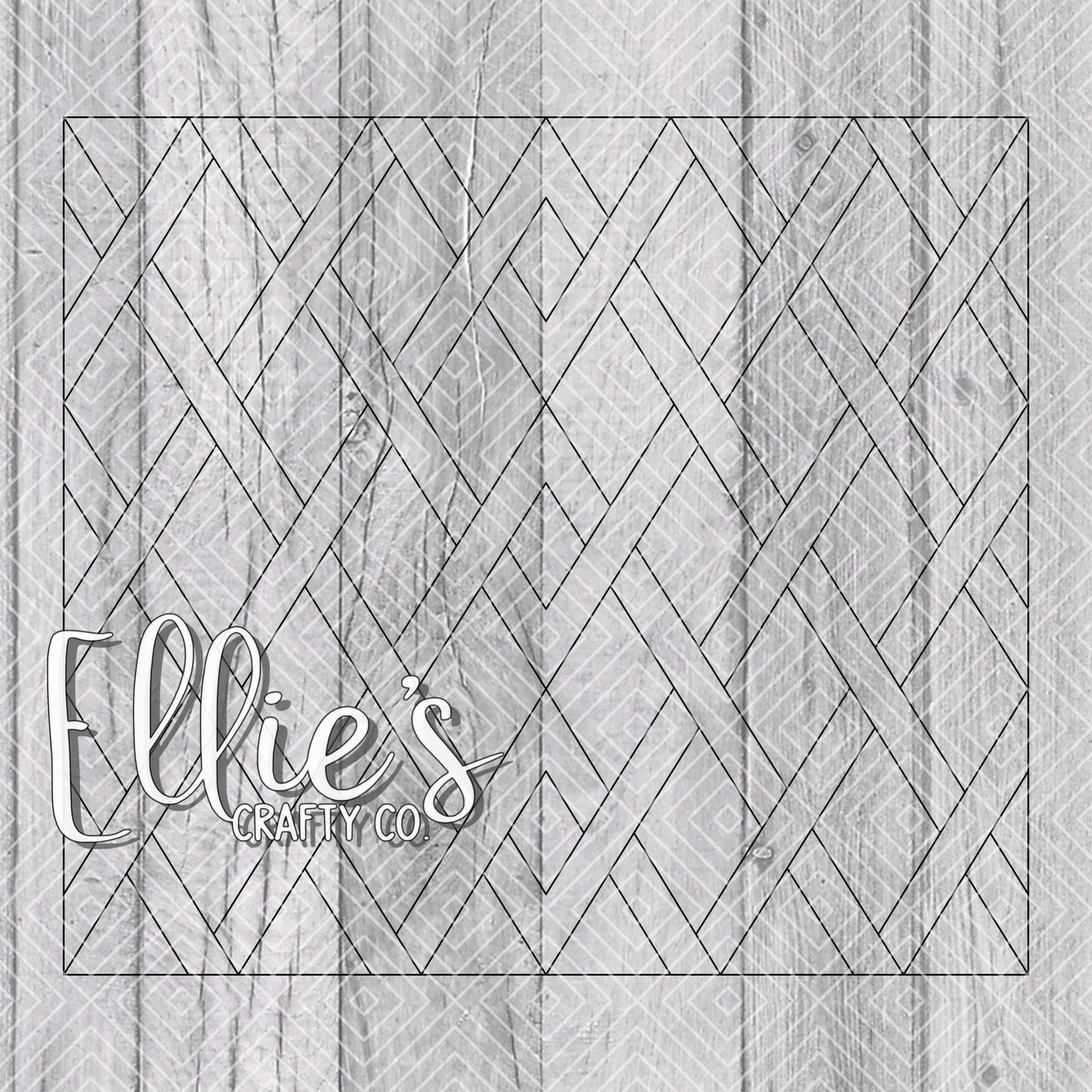 Weaved Argyle Collection Template for Straight Tumblers V2