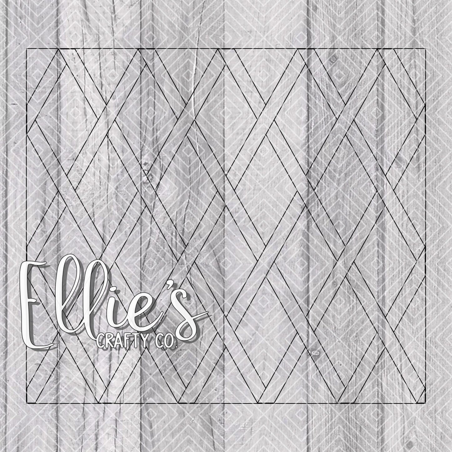 Weaved Argyle Collection Template for Straight Tumblers V2