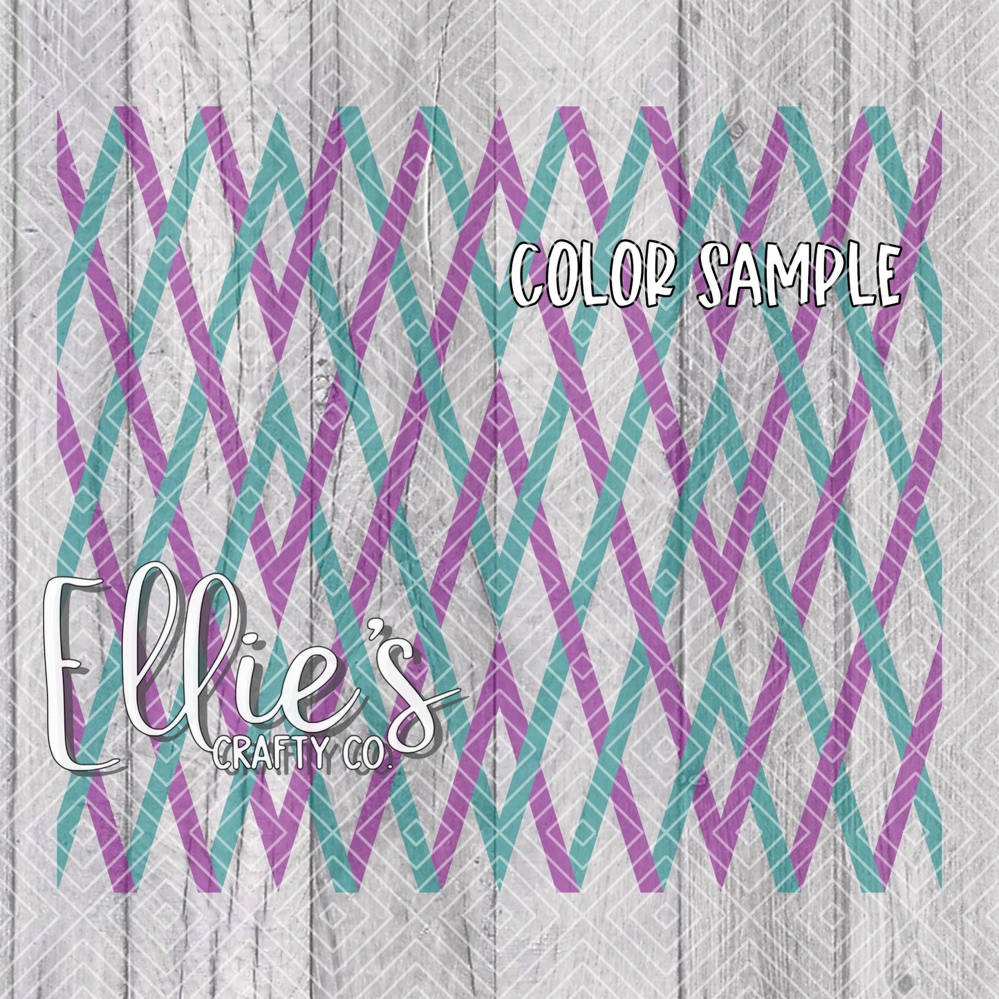 Weaved Argyle Collection Template for Straight Tumblers V2